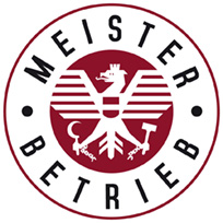 Meisterbetrieb Gütesiegel.